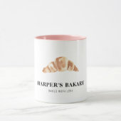 Modern Bakery Professioneel Logo Visitekaartje Mok (Midden)
