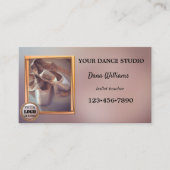 Modern Ballet Dansstudio Visitekaartje (Voorkant)