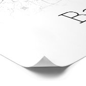 Modern Baltimore City Map Poster (Hoek)