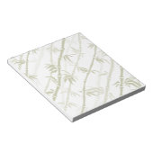 Modern Bamboo Trees Notitieblok (Schuin)