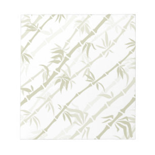 Modern Bamboo Trees Notitieblok