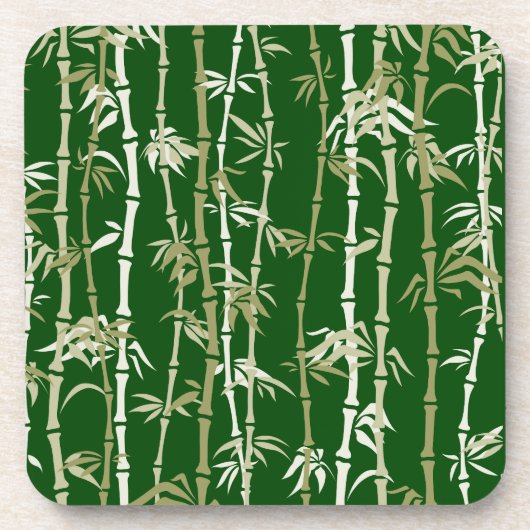 Modern Bamboo Trees Onderzetter (Voorkant)