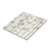 Modern Bamboo Trees Tegeltje (Zijkant)