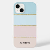 Modern band | Elegant Pastel Green Tone Case-Mate iPhone Case (Achterkant)