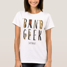 Modern Band Geek Musical Instrument Funny