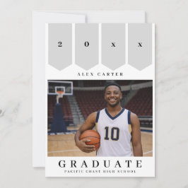 Modern Banner Graduate Announcement  Kaart