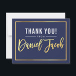 MODERN BAR MITZVAH bedankt gouden naam DANIEL<br><div class="desc">door kat massard >>> WWW.SIMPLYSWEETPAPERIE.COM <<<<<< Een eenvoudige, stijlvolle manier om dank te zeggen aan uw gasten voor het bijwonen van de BAR/BAT MITZVAH Setup van uw kind als een sjabloon is het eenvoudig voor u om uw eigen gegevens toe te voegen, of druk op de knop aanpassen en u...</div>