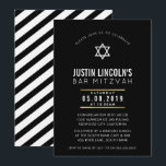 MODERN BAR MITZVAH cool stijlvol vet minimaal zwar Kaart<br><div class="desc">door kat massard >> kat@simplysweetPAPERIE.com <<<< een trendy uitnodigingsontwerp voor de BAR MITZVAH Setup van uw kind als sjabloon is het eenvoudig voor u om uw eigen details toe te voegen of op de aanpassingsknop te drukken en tekst, lettertypen, grootten enz. toe te voegen of te wijzigen TIP: 1. Als...</div>