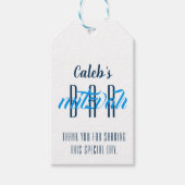 Modern Bar Mitzvah, persoonlijk Cadeaulabel (Voorkant)