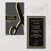 Modern Barber Visitekaartje (Voorkant / Achterkant)