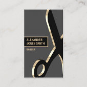 Modern Barber Visitekaartje (Voorkant)