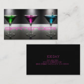 Modern Bartender Visitekaartje (Voorkant / Achterkant)