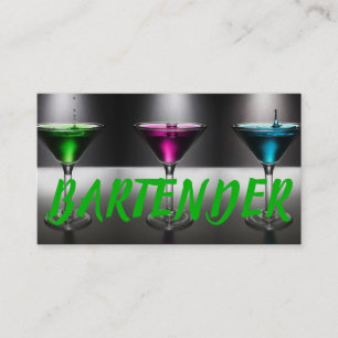 Modern Bartender Visitekaartje