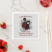 Modern Baseball Catching Fifty Men's 50th Birthday Servet (Insitu)