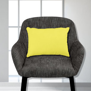 Modern Basis Helder Geel eenvoudig 11x16 Accent Kussen