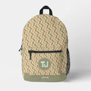 Modern basketbalpatroon Terug naar school Bedrukte Rugzak