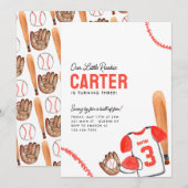 Modern Bat Glove Sport Shirt Honkbal Verjaardag Kaart (Voorkant / Achterkant)