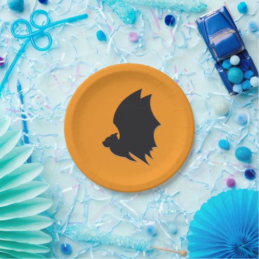 Modern bat papieren bordje (Feest)