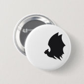 Modern bat ronde button 5,7 cm (Voorkant /achterkant)