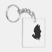 Modern bat sleutelhanger (Voorkant Links)