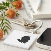 Modern bat sleutelhanger (Voorkant Rechts)