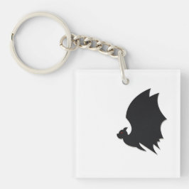 Modern bat sleutelhanger