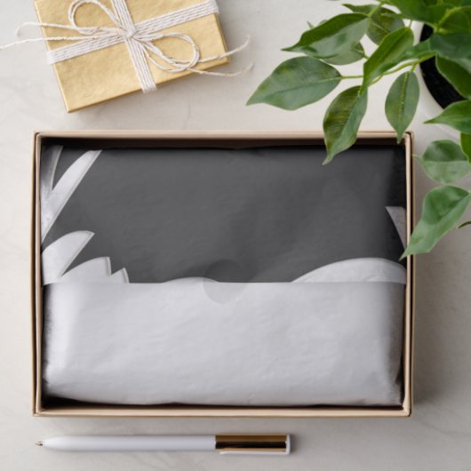 Modern bat tissuepapier (Geschenk)