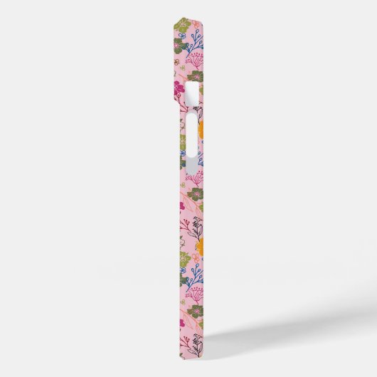 Modern Batik Rose Shadow Case-Mate iPhone Case (Achterkant / Links)