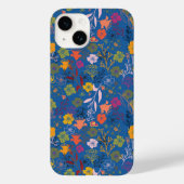 Modern Batik Victoria Blue Case-Mate iPhone Case (Achterkant)