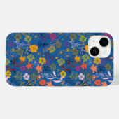 Modern Batik Victoria Blue Case-Mate iPhone Case (Achterkant (horizontaal))