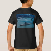 Modern batleship, "USS Wisconsin", New York, VS T-shirt (Achterkant)