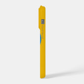 Modern Bauhaus Geometric Custom Photo & Monogram iPhone Hoesje (Linkerkant)