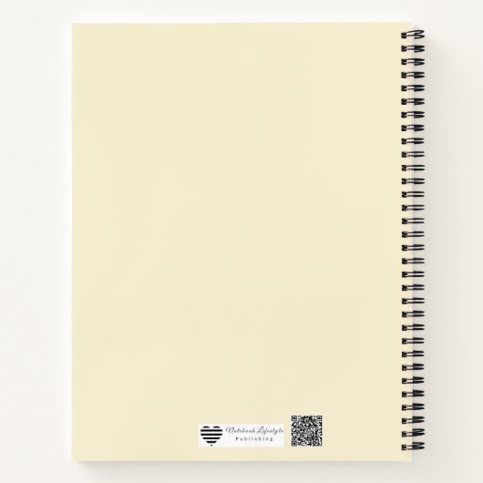 Modern Bauhaus Geometric Pattern Notitieboek (Achterkant)