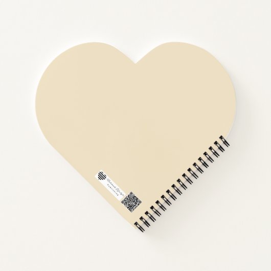 Modern Bauhaus Geometric Pattern Notitieboek (Achterkant)