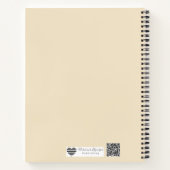 Modern Bauhaus Geometric Pattern Notitieboek (Achterkant)