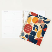 Modern Bauhaus Geometric Pattern Planner (Display)