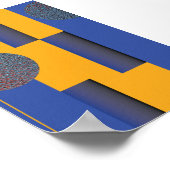 Modern Bauhaus: TMD origineel ontwerp Poster (Hoek)