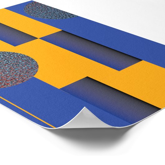 Modern Bauhaus: TMD origineel ontwerp Poster (Hoek)