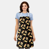 Modern BBQ Confetti Party Schort (Gedragen)