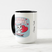 Modern Be My Valentijn Mokken voor koppels (Voorkant links)