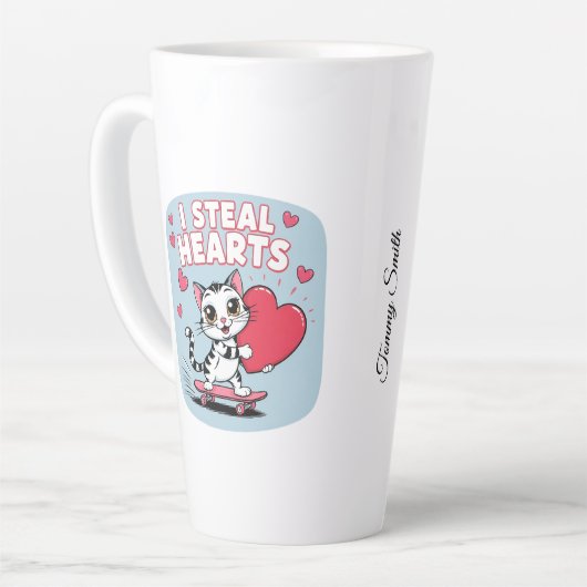 Modern Be My Valentijn Mokken voor koppels (Linkerhoek)