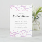 Modern Beach Blush Roze Vrijgezellenfeest Kaart (Staand voorkant)