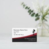 Modern Beach Realtor Mermaid Theme Visitekaartje (Staand voorkant)