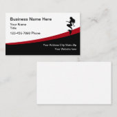 Modern Beach Realtor Mermaid Theme Visitekaartje (Voorkant / Achterkant)