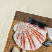 Modern, Beach, Sand, persoonlijk Strandlaken (In situ)