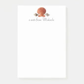 Modern Beach Seashells Personalized Post-it® Notes (Voorkant)