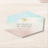 Modern Beach Threadding Onderzetter (Schuin)