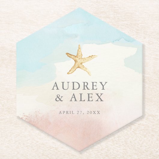 Modern Beach Threadding Onderzetter (Voorkant)