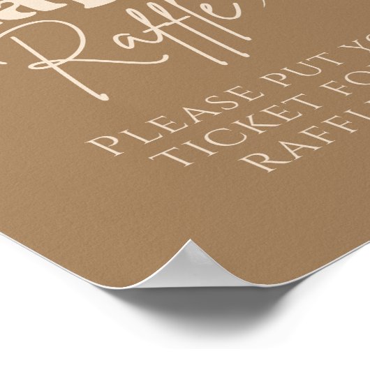 Modern Bearly Wait Baby shower Luierkrabbel Poster (Hoek)