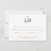 Modern Beauty Business Gift Certificaat (Achterkant)